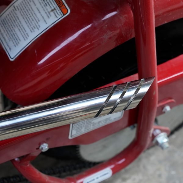 Header Exhaust Pipe Kit for Coleman CT100U CC100X 98cc Predator 79cc 3HP Engine, Massimo MB100 79cc Mini Bike, 154F 3.0 hp Engine Parts (Sliver) - Image 5