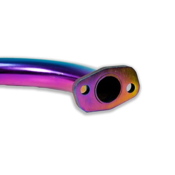 Header Exhuast Pipe Kit for Lifan 79cc Monster Mega Moto MM80 MMB105, Coleman RB100 105cc, Motovox MBX10 Orxyearth Dirt Kids Mini Bike Engine MMK80 Go Kart (Colorful) - Image 5