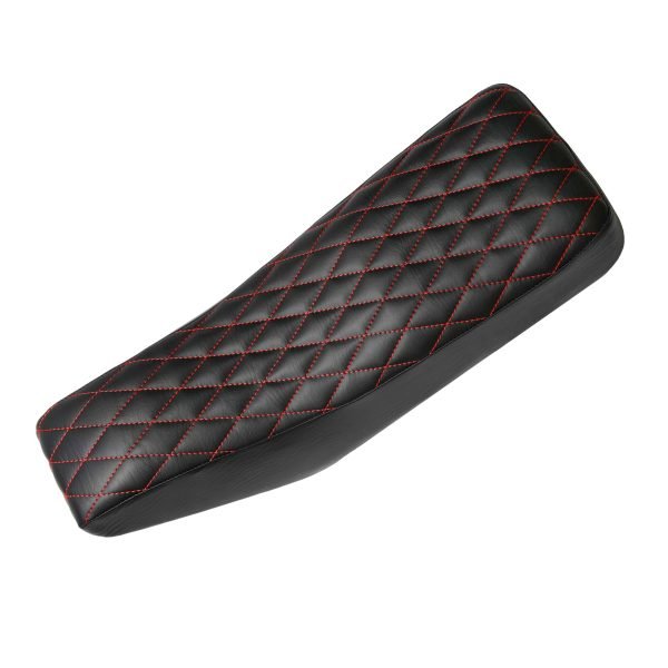 Diamond Stitch Retro Mini Bike Seat with Red Thread for Motovox MBX10, for Mototec 105cc Mini Bike - Image 5