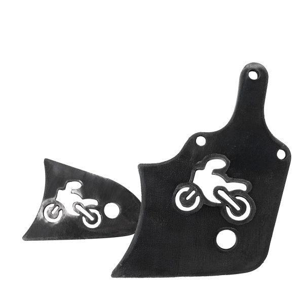 4'' Mini bike Stretch Extension Tabs for for FRP GMB100 Motovox MBX10, Monster Mega moto MM80 MMB80, Realtree RT100, Colmena RB100 (Motovox/MM80 D, 4 inch) - Image 5