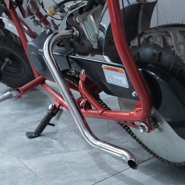 Left Tilt long pipe for Coleman CT100U CC100X 98cc, For FRP GMB100 Mini Bike Predator 79cc 3HP Engine, Massimo MB100 79cc Mini Bike, 154F 3.0 hp Engine Parts - Image 5