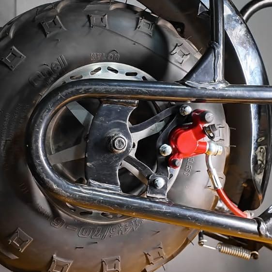 Mini Bike Hydraulic Brake Caliper Bracket kit for Monster Mega Moto MMB80 80cc FRP GMB100 98cc, For Coleman B100 RB100 RT100 Mini Bike - Image 5