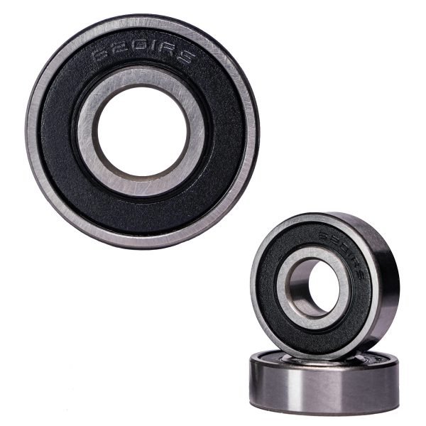 4 6201RS Racing Wheel Bearing w/Grease for FPR GMB100, Mega Monster Moto MMB80 Baja DB30,Coleman CT100U RB100, Motovox MBX10 Front & Rear Wheels Bearings - Image 6