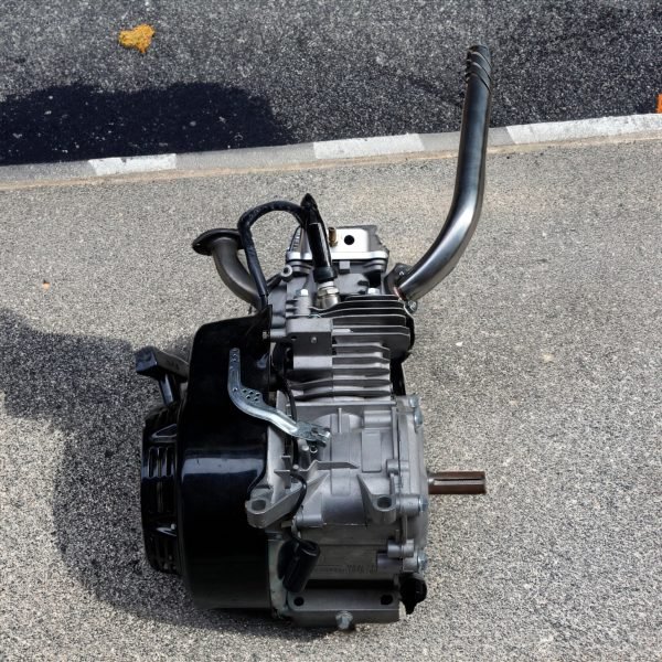 Header Exhuast Pipe Kit For Coleman CT200U BT200X KT196, Predator 212 Baja MB200 Doodlebug Mini Bike, Axis M200 212CC, Hisun 196cc Monster mega moto Engine, Go Kart (Silver) - Image 6