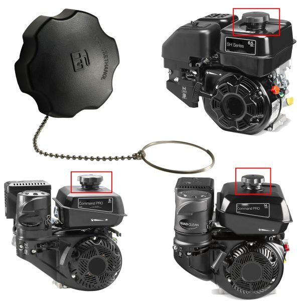 OEM Gas Fuel Cap w/Fuel Filter for Kohler SH255 SH265 SH270, Gas Lid for CH245 CH255 CH260 CH270 CH395 CH440 Engine, Parts 17 173 49 17 173 49 S - Image 6