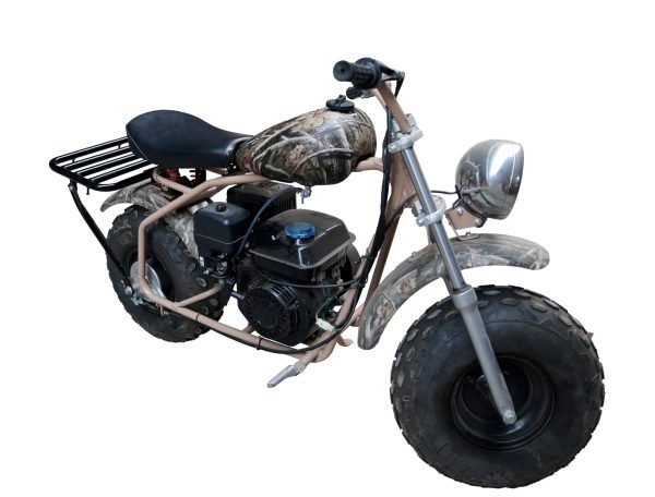 Real Gas Fuel Tank for Coleman CT200UEX Axis M200 Hisun HS200-3 Fake Tank Replacement 196cc Mini bike (Camouflage) - Image 6