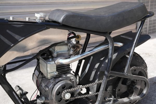 Header Pipe for Lifan 79cc/105cc Engine for Coleman B100 RB100, Mega Moto MMB80 MMB105, Phatmoto Gas Bike, Motovox MBX10 Orxyearth Dirt Kids Mini Bike MMK80 Go Kart (Silver) - Image 6