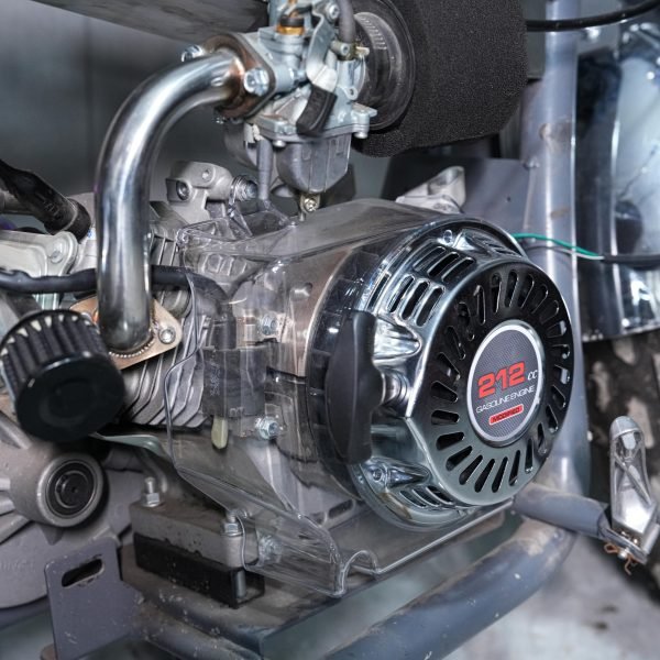 New Clear Recoil Flywheel Fan Cover Shroud Housing for Predator 212 hemi Coleman B200R CT200U BT200X Mini Bike, KT196 Go Kart Hisun Tillotson Clone 196cc Engine Honda GX160 GX200 - Image 6