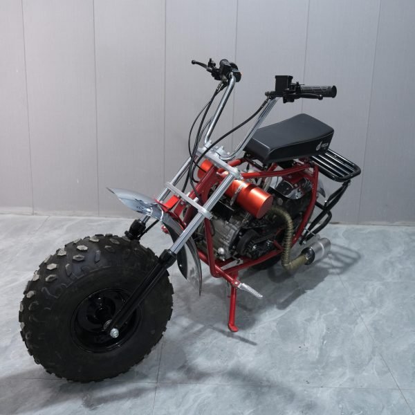 Chrome 13'' Ape Hangers 7/8'' Mini Bike Handlebars for Coleman B200R CT200U Motovox MBX10 Mega moto MMB80 Trailmaster MB200 100cc 200cc Mini Bike Parts - Image 6