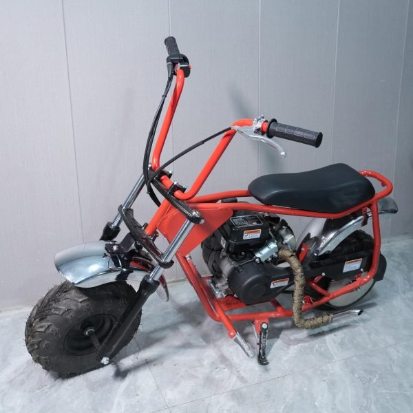 Red 13'' Ape Hangers 7/8'' Mini Bike Handlebars for Coleman B200R CT200U Motovox MBX10 Mega moto MMB80 Trailmaster MB200 100cc 200cc Mini Bike Parts - Image 6