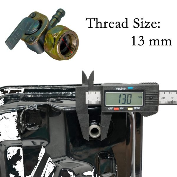 Metal Fuel shut off valve petcock for coleman CT100U CC100X 98cc mini bike, SK100 CK100 100cc Go kart - Image 6