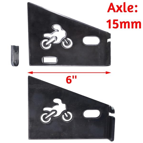 6'' Drum Brake Mini bike Stretch Extension Tabs for Coleman CT200U CT200UEX BT200X 200cc Mini bike (Drum Brake Tab, 6 inch) - Image 6