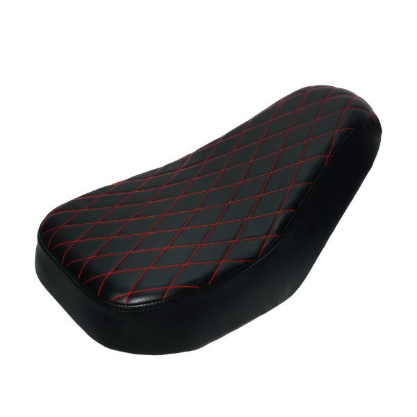 Red Diamond Stitch Retro Mini bike Seat for Coleman B200R B200C B200V RB200 Realtree RT200 MEGA moto B212 MAX Cushion Replacement parts - Image 6