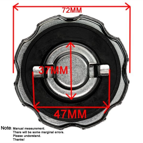Metal New Gas Fuel Tank Cap For Coleman CT200U BT200X CT200U-EX, Baja MB165 MB200 Doodlebug Mini Bike, Honda 4HP-13HP Engine GX160 GX200, 37mm 168F, Mini Bikes, Go karts - Image 6