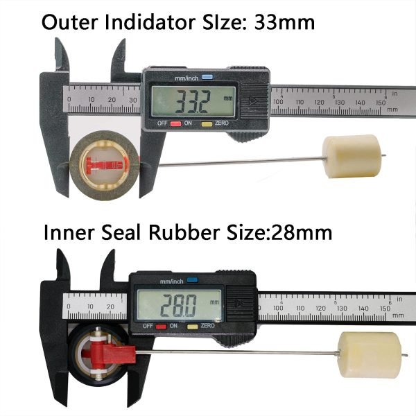 Generator Fuel Gauge 130LG 0H9005 for Generac GP5500 GP6500 RS5500 RS7000E GP7500E RS8000E XT8000E XT8500EFI, 5500w 6500 6500w 7500 389cc OHV Portable Generator - Image 6