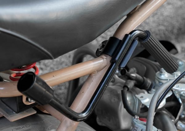 Easy Quick Fast Hand Crank Start Recoil Starter Assembly for Predator 212 Coleman B200R CT200U 200cc Mini Bike, KT196 Go Kart Pull Cord Start 196 Hisun Engine (Red) - Image 7