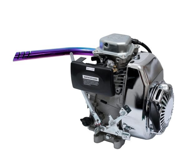 Header Exhuast Pipe Kit for Lifan 79cc Monster Mega Moto MM80 MMB105, Coleman RB100 105cc, Motovox MBX10 Orxyearth Dirt Kids Mini Bike Engine MMK80 Go Kart (Colorful) - Image 7