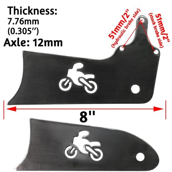 8'' Mini bike Stretch Extension Tabs for Coleman CT100U, Baja DB30 (Blitz, Dirt Bug, Racer) 97cc Mini Bike (Doodle Bug/CT100U D, 8 inch) - Image 7
