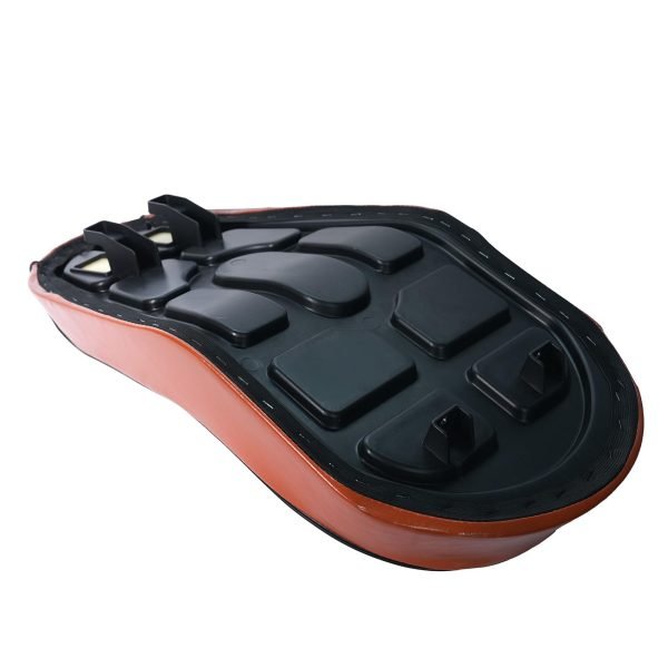 Brown Diamond Stitch Retro Mini bike Seat for Coleman B200 B200RS B200RSV - Image 7