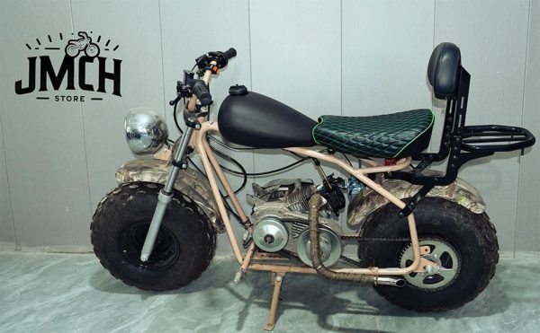 Raw Black Real Gas Fuel Tank for Coleman CT200UEX Axis M200 Hisun HS200-3 Fake Tank Replacement 196cc Mini bike - Image 7