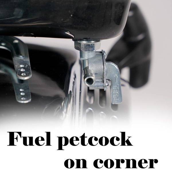 1 Gallon Gas Fuel Tank W/ Fuel Gauge & Petcock for Predator 212 Hemi Engine, Coleman CT200U BT200X 196cc Mini bike, Baja warrior MB200, 200cc Go kart Parts, Honda GX160 GX200 Motor - Image 7