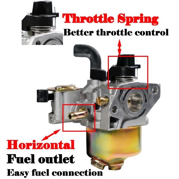 Performance Carburetor W/Replaceable Main Jet For Monster Mega Moto MM80 MMB105, Carb for Coleman B100 RB100 Mototec 105cc, Motovox MBX10, Baja DB30 97cc, Phatmoto Gas Bike Lifan 79cc - Image 7