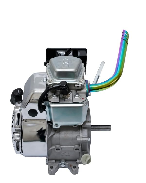 Header Exhuast Pipe Kit for Lifan 79cc Monster Mega Moto MM80 MMB105, Coleman RB100 105cc, Motovox MBX10 Orxyearth Dirt Kids Mini Bike Engine MMK80 Go Kart (Colorful) - Image 8