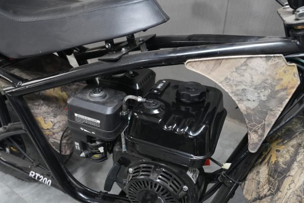 Fuel Gauge Gas Fuel Tank w/ Roll Over Valve for Predator 212 6.5HP 60363 Hemi Engine, For Coleman B200 B200R CT200U BT200X CT200UEX Mini Bike (Black) - Image 8