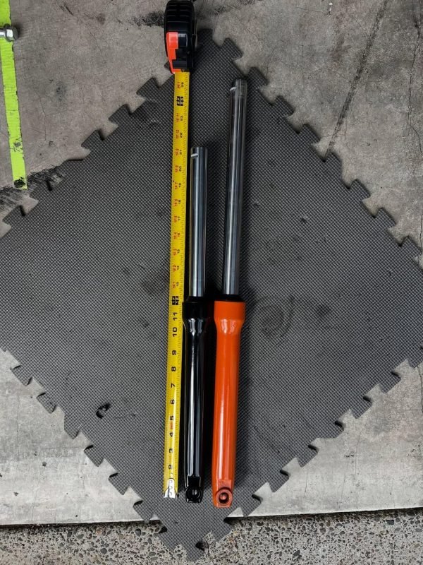 2 Black Shock Absorber Front fork Suspension for Coleman CT200U BT200X CT200UEX 196cc Hisun 200-3 200-7, Axis M200 Mini bike (Black, 520mm) - Image 8