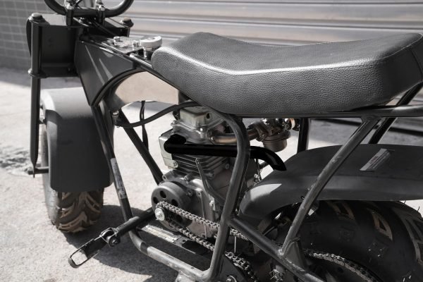 Header Pipe for Lifan 79cc/105cc Engine for Coleman B100 RB100, Mega Moto MMB80 MMB105, Phatmoto Gas Bike, Motovox MBX10 Orxyearth Dirt Kids Mini Bike MMK80 Go Kart (Black) - Image 9