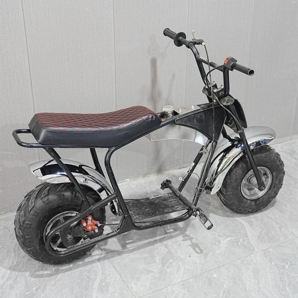 2 Universal Mini bike Chrome Fender for Monster Mega Moto MMB80 Baja DB30, Coleman CT100U CC100X RB100 105cc; Mudguard for FPR GMB100 Motovox MBX10, Mototec Mini Bike parts - Image 9