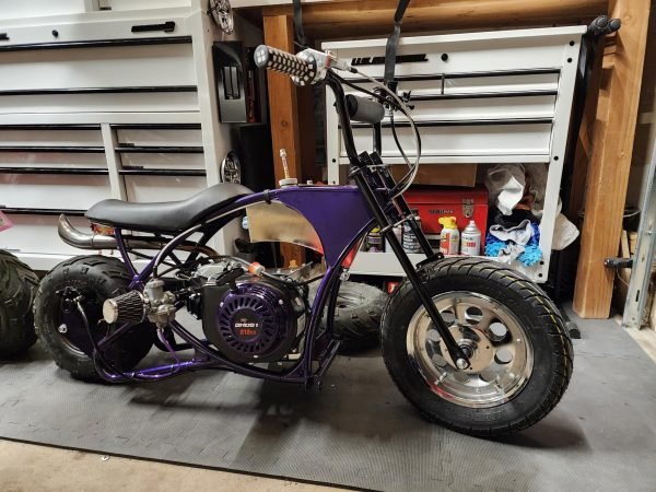 Stainless Steel Mini Bike Gas Fuel Tank for Montser Mega moto MMB80 105cc, for Coleman RB100 Realtree RT100, for Oryxearth Mini Dirt Bike (Clutch Type) - Image 9