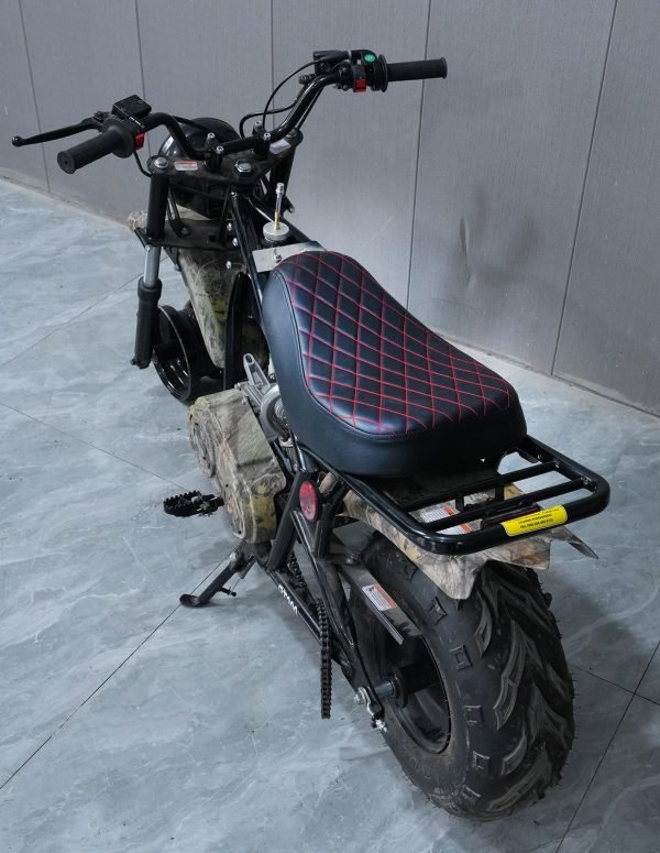 Red Diamond Stitch Retro Mini bike Seat for Coleman B200R B200C B200V RB200 Realtree RT200 MEGA moto B212 MAX Cushion Replacement parts - Image 9