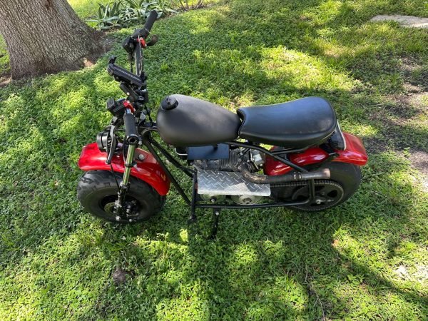 Raw Black Real Gas Fuel Tank for Coleman CT200UEX Axis M200 Hisun HS200-3 Fake Tank Replacement 196cc Mini bike - Image 9