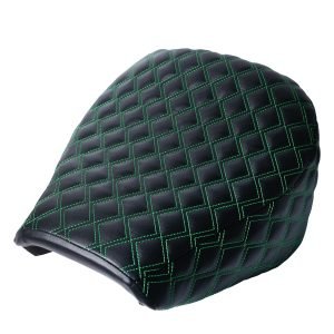 Mini Bike Green Diamond Stitch Retro Upgraded seat Cover (MB200)