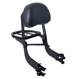Backrest Cargo Rack for for Baja Massimo MB200, Baja Heat, Mini Baja, Baja Warrior, Baja Carbon 6.5 196cc Mini Bike Cushion Luggage Parts