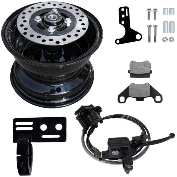 Front Rim Disc Hydraulic Brake Kit For Coleman B200R B200C B200V RB200, For Realtree RT200, For GPS Mega moto 212 MM212 200cc Mini Bike