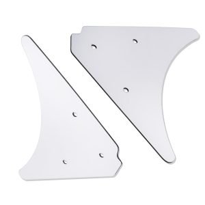 Chrome Stainless Steel Side Frame panel plates for Coleman B200R B200C B200V RB200 Realtree RT200 MEGA moto B212 MAX Mini Bike