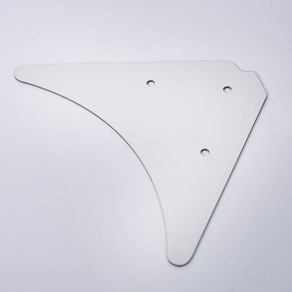 Chrome Stainless Steel Side Frame panel plates for Coleman B200R B200C B200V RB200 Realtree RT200 MEGA moto B212 MAX Mini Bike - Image 2