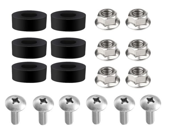 Chrome Stainless Steel Side Frame panel plates for Coleman B200R B200C B200V RB200 Realtree RT200 MEGA moto B212 MAX Mini Bike - Image 6