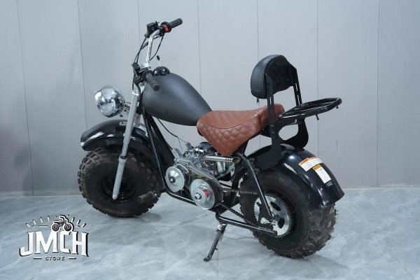 Real Gas Fuel Tank for Baja Tiralmaster Massimo MB200, Mini Baja Heat Warrior, Hawg Ty 196cc, Serengeti puma, Yukon trail puma 200 Mini Bike (Black) - Image 7