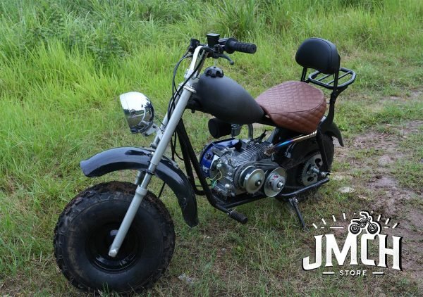 Real Gas Fuel Tank for Baja Tiralmaster Massimo MB200, Mini Baja Heat Warrior, Hawg Ty 196cc, Serengeti puma, Yukon trail puma 200 Mini Bike (Black) - Image 8