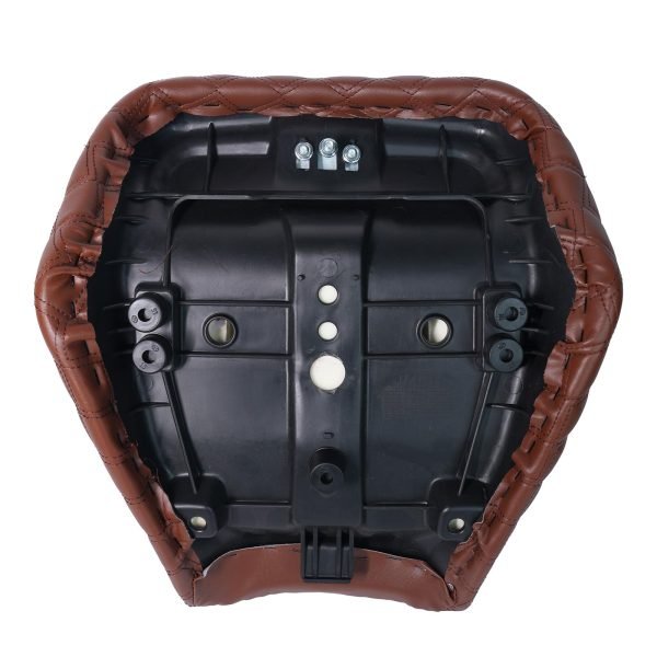 Brown Retro Design Mini bike Seat for Massimo TrailMaster Hurricane MB200 MB200-2, for Baja Warrior WR65, Mini Baja, Baja heat Carbon 6.5 196cc HT65 MB165 Trail bike Cushion Replacement - Image 9