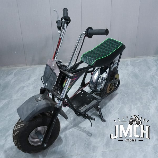 Green Diamond Stitch Retro Mini bike Seat Cover for Monster Mega Moto MMB80 80cc MMB105 105cc, For Coleman Realtree RB100 RT100 Mini Bike Cushion Replacement parts - Image 9